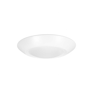 Traverse Direct - 12W 1 LED Round Recessed Fixture-1.13 Inches Tall and 6.63 Inches Wide
