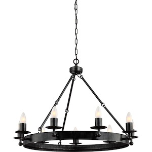 Ravenwood Manor-Nine Light Chandelier - 459710