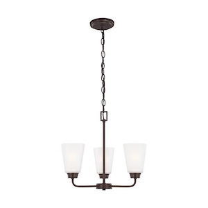 Sea Gull Lighting-Kerrville-100W Three Light Chandelier