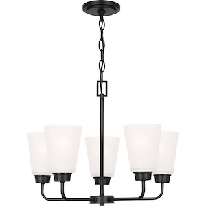 Kerrville - 5 Light Chandelier-17 Inches Tall and 20.38 Inches Wide - 1326636