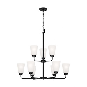 Kerrville - 9 Light Chandelier-29.5 Inches Tall and 29 Inches Wide - 1326987