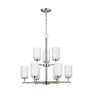 Sea Gull Lighting-Oslo-Nine Light Chandelier - 314897