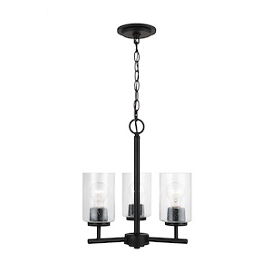 Sea Gull Lighting-Oslo-3 Light Chandelier In Contemporary Style-16.5 Inch Tall and 15 Inch Wide - 1118538