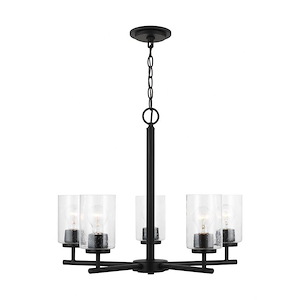 Sea Gull Lighting-Oslo-40W 5 LED Chandelier In Contemporary Style-20 Inch Tall and 24 Inch Wide - 1255111