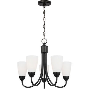 Seville - 5 Light Chandelier In Modern Style-17.5 Inches Tall and 21 Inches Wide - 1326988