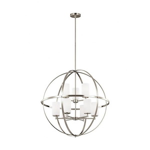 Sea Gull Lighting-Alturas 9-Light 2-Tier Chandelier in Transitional Style