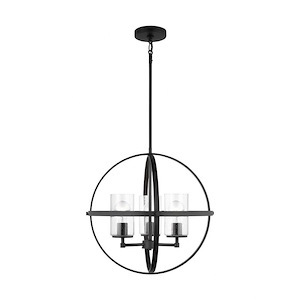 Sea Gull Lighting-Alturas-24W 3 LED Chandelier In Contemporary Style-18.75 Inch Tall and 19 Inch Wide