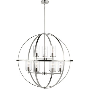 Alturas-9 Light Chandelier In Contemporary Style-32.63 Inch Tall and 32.5 Inch Wide - 1118462