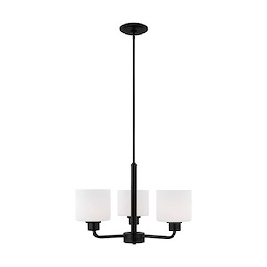 Sea Gull Lighting-Canfield-27W 3 LED Chandelier In Modern Style-13.13 Inch Tall and 19.63 Inch Wide - 1118472