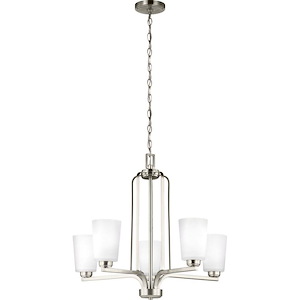 Franport-100W Five Light Chandelier - 691375
