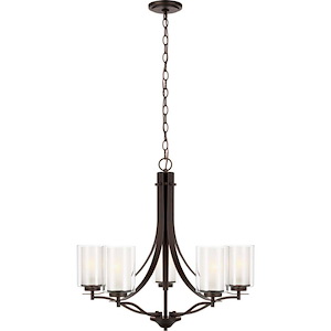 Elmwood Park-26 Inch 5 Light Chandelier - 1002399