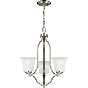 Emmons-100W Three Light Chandelier - 560633