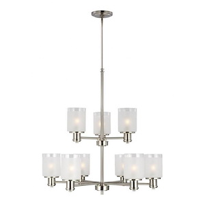 Sea Gull Lighting-Norwood-9 Light Chandelier - 930948