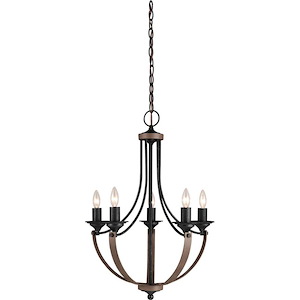 Corbeille-Five Light Chandelier - 411405