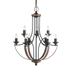 Sea Gull Lighting-Corbeille-Nine Light Chandelier