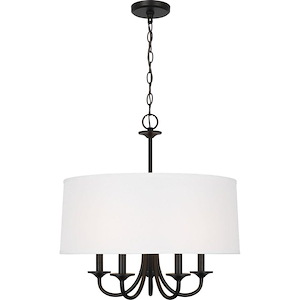 Seville - 5 Light Chandelier In Modern Style-22.13 Inches Tall and 21.5 Inches Wide - 1326673