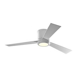 Monte Carlo Fans-3 Blade Ceiling Fan with Handheld Control and Includes Light Kit in Modern Style-52 Inch Wide by 9.2 Inch High