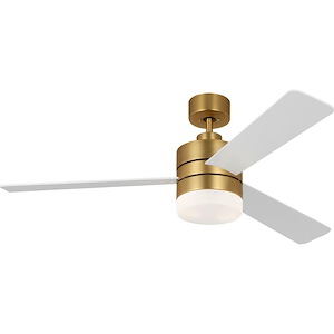 Era - 3 Blade Ceiling Fan with Light Kit-15 Inch Tall and 52 Inch Wide - 1366615
