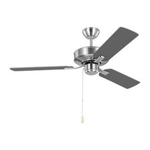 Monte Carlo Fans-Linden-3 Blade Ceiling Fan In Traditional Style-13.3 Inch Tall and 48 Inch Wide