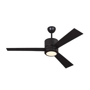 Monte Carlo Fans-Vision-52 Inch 3 Blade Ceiling Fan with Light Kit