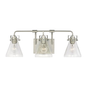 Jaden - 3 Light Bath Vanity-8.5 Inches Tall and 24 Inches Wide