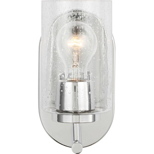 Oslo-1 Light Wall Sconce In Contemporary Style-8.75 Inch Tall and 4.75 Inch Wide - 1118536