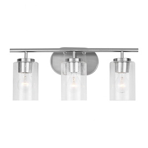Sea Gull Lighting-Oslo-3 Light Wall Sconce In Contemporary Style-8.5 Inch Tall and 20 Inch Wide - 1118539