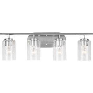 Oslo-4 Light Wall Sconce In Contemporary Style-8.5 Inch Tall and 27.5 Inch Wide - 1118540