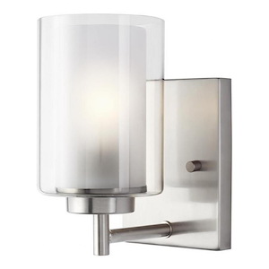 Sea Gull Lighting-Elmwood Park-1 Light Wall Bath Sconce - 1002215