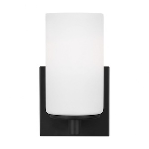 Sea Gull Lighting-Hettinger-1 Light Wall Sconce In Transitional Style-7.88 Inch Tall and 4.5 Inch Wide - 1118511
