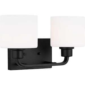 Canfield-2 Light Wall Sconce In Modern Style-8.38 Inch Tall and 14.25 Inch Wide - 1118471