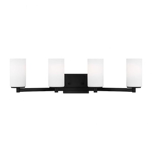 Sea Gull Lighting-Hettinger-4 Light Wall Sconce In Transitional Style-7.88 Inch Tall and 29 Inch Wide - 1118514
