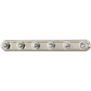 Six-light Chrome Wall/bath - 36075