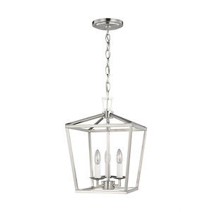 Dianna-3 Light Pendant-9.75 Inch wide by 14 Inch high - 1286048