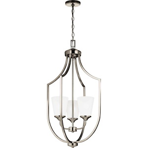 Hanford-Three Light Hall Foyer in Transitional Style-18.13 Inch wide by 32.75 Inch high - 494168