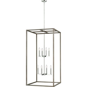 Moffet Street-8 Light Extra Large Foyer-23.5 Inch wide by 46 Inch high - 930942