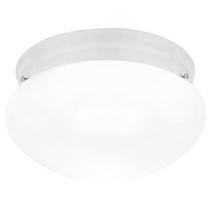 Sea Gull Lighting-One Light Close To The Ceiling in Traditional Style-10 Inch wide by 5.25 Inch high