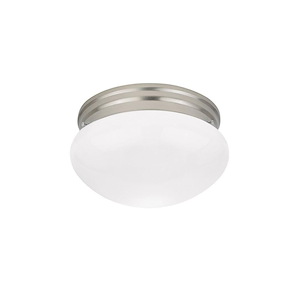 Sea Gull Lighting-One Light Close To The Ceiling in Traditional Style-10 Inch wide by 5.25 Inch high