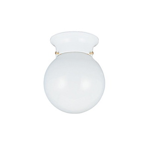 Sea Gull Lighting-Tomkin Traditional 1 Light Ceiling in Traditional Style-6 Inch wide by 7.5 Inch high - 11780