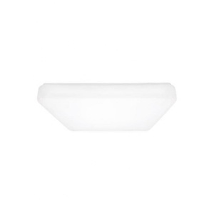 Sea Gull Lighting-Vitus-15W 1 LED Small Square Flush Mount-10.75 Inch wide by 2.88 Inch high