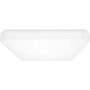 Vitus-23W 1 LED Medium Square Flush Mount-14.5 Inch wide by 3.13 Inch high - 1002565
