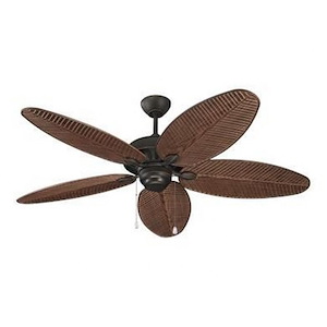 Monte Carlo Fans-Cruise 5 Blade 52 Inch Outdoor Ceiling Fan with Pull Chain Control