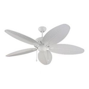 Monte Carlo Fans-Cruise 5 Blade 52 Inch Outdoor Ceiling Fan with Pull Chain Control