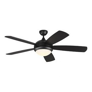 Monte Carlo Fans-Discus Classic Smart-52 Inch 5 Blade Ceiling Fan with Light Kit