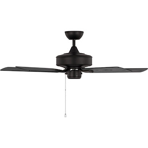 Linden-5 Blade Outdoor Ceiling Fan In Traditional Style-13.3 Inch Tall and 44 Inch Wide - 1272688