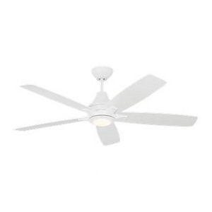 Monte Carlo Fans-Lowden-5 Blade Ceiling Fan With Light Kit and Remote Control In Casual_Cottage Style-16 Inch Tall and 52 Inch Wide