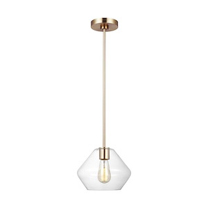 Jett-1 Light Pendant In Transitional Style-8.25 Inch Tall and 10 Inch Wide - 1118518