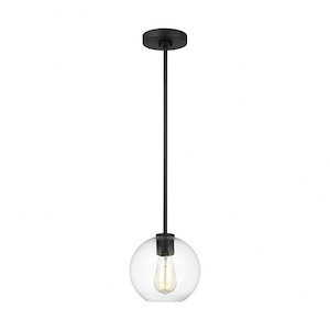 Sea Gull Lighting-Orley-1 Light Pendant In Transitional Style-8.63 Inch Tall and 8 Inch Wide - 1118530