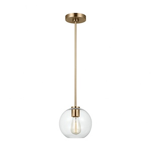 Sea Gull Lighting-Orley-1 Light Pendant In Transitional Style-8.63 Inch Tall and 8 Inch Wide - 1118530
