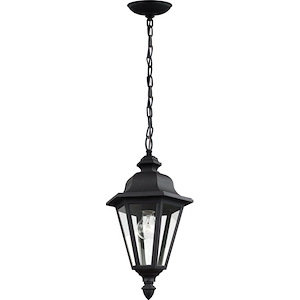 One Light Outdoor Pendant Fixture in Traditional Style-10 Inch wide by 18.75 Inch high - 11879